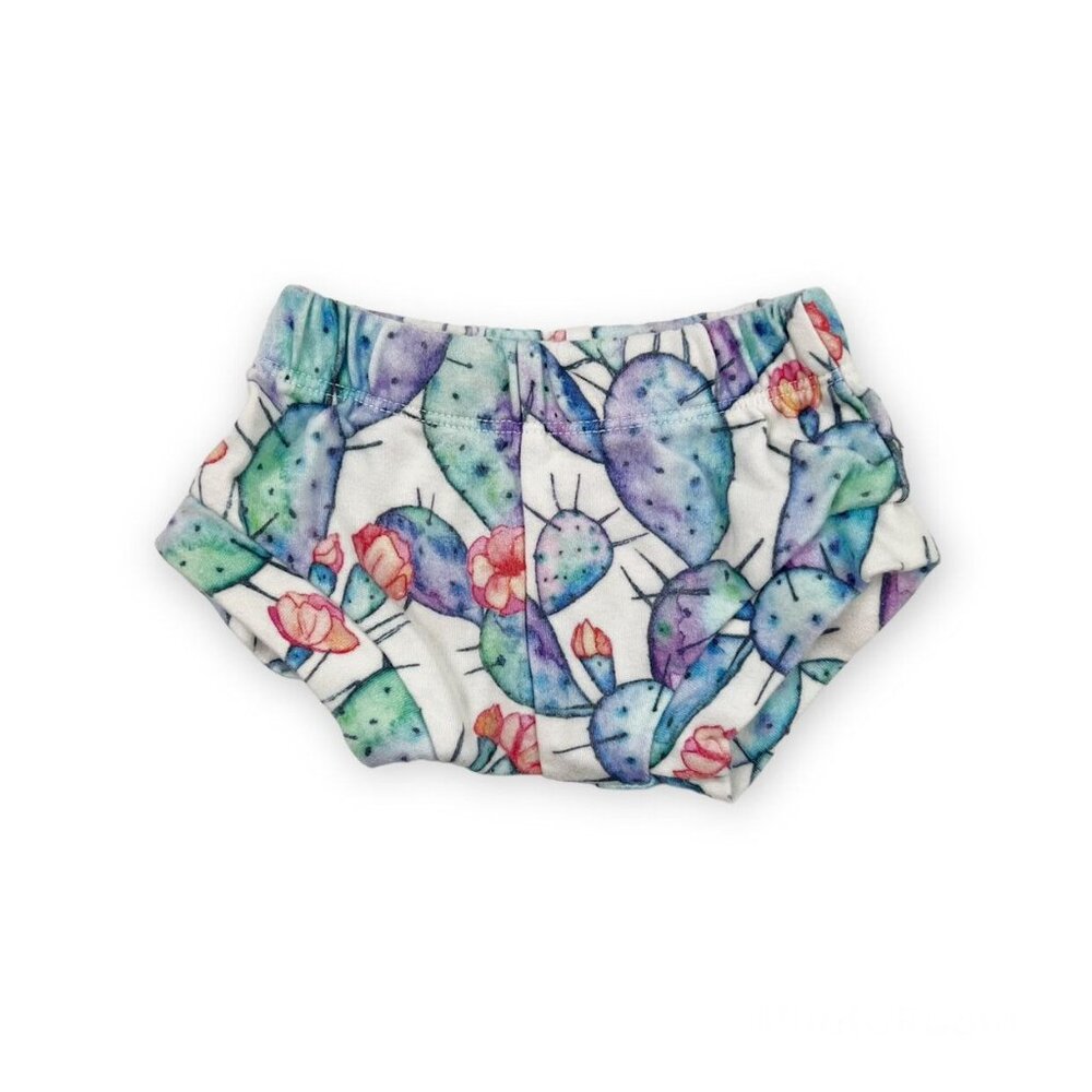 Little Nuggets Knits Cactus Print Shorties